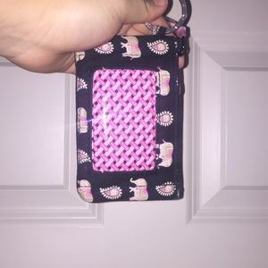 vera bradley keg chain wallet